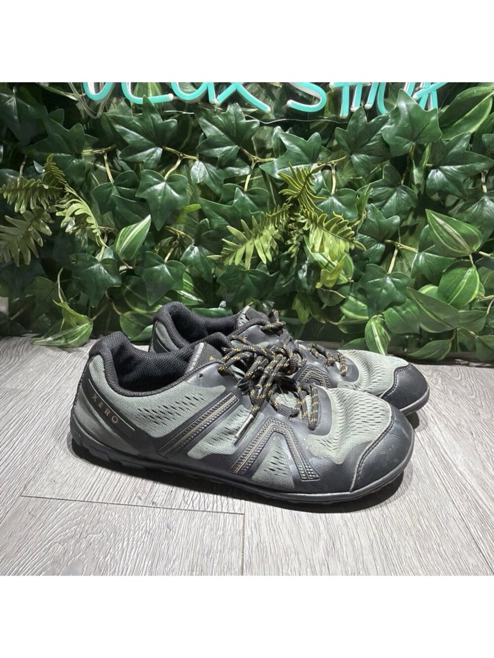 Xero Men's Shoes Mesa Trail WP Waterproof Blue Hiking Shoes Sneakers Size 9
